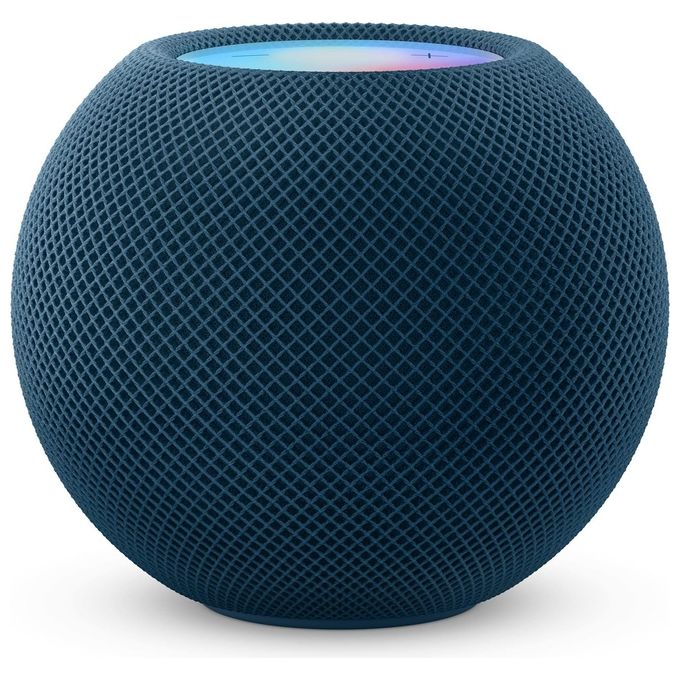 Apple MJ2C3SM-A HomePod mini Smart Speaker 20W Wi-Fi Bluetooth 5.0 Siri campo sonoro 360° colore Blu