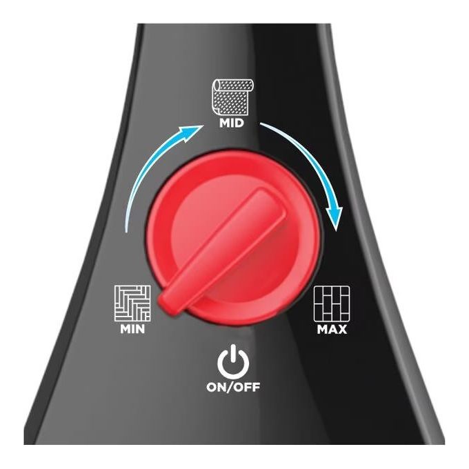 Vileda 4023103229716 Steam Plus Scopa a Vapore 1550 W 0.4 L riscaldamento 15 sec colore Nero
