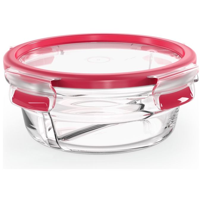 Emsa Clip e Close N1040200 Recipiente per Cibo Rotondo Scatola 0.55 Litri Trasparente
