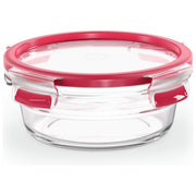 Emsa Clip e Close N1040300 Recipiente per Cibo Rotondo Scatola 0.6 Litri Trasparente 1 Pezzo