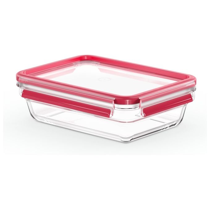 Emsa Clip e Close N1040900 Recipiente per Cibo Rettangolare Scatola 1.1 Litri Trasparente