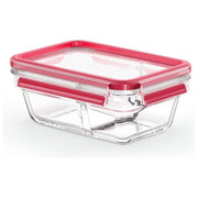 Emsa Clip e Close N1040700 Recipiente per Cibo Rettangolare Scatola 0.8 Litri Trasparente