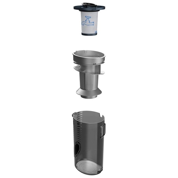 Rowenta RH9680WO X-Force Aspirapolvere a bastone 2 in 1 Ciclonico 0,55 L 185 W 35 min colore Blu Grigio