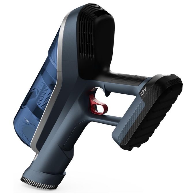 Rowenta RH9680WO X-Force Aspirapolvere a bastone 2 in 1 Ciclonico 0,55 L 185 W 35 min colore Blu Grigio
