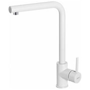 Elleci MGKTRA40 Trail Miscelatore Monocomando Cucina canna girevole 360° Granitek Matt 32,3 cm colore Nero Bianco
