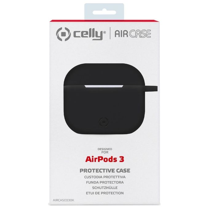 Celly AirPods 3 Case Nero