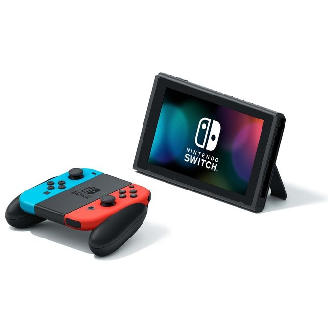 Nintendo, Switch, Rosso Neon-Blu Neon, Edizione 2022, Console Portatile, Schermo 6.2 pollici