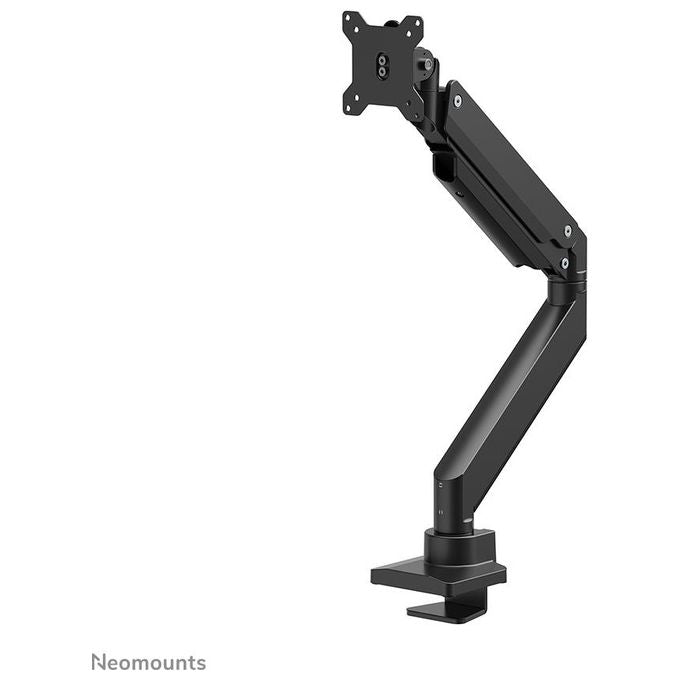 Neomounts NM-D775BLACKPLUS Braccio per Monitor 10-49'' con Molla a Gas Regolabile in Altezza e Rotazione 360° colore Nero