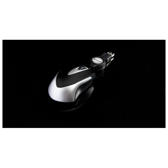 Verbatim go mini Optical Travel Mouse Black