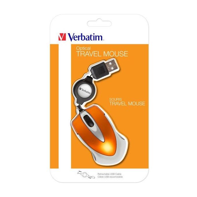 Verbatim go mini Optical Travel Mouse Volcanic