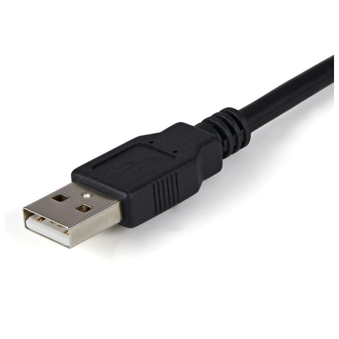StarTech Cavo adattatore RS-232 USB FTDI a seriale 2 porta, con interfaccia COM