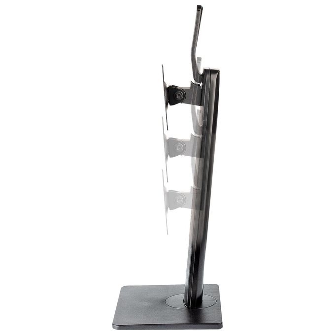 StarTech.com FPPNEUSTND Supporto da Tavolo per Monitor Regolabile Altezza 265-415 mm Inclinazione -15° +15° Rotazione 180° VESA 75x75 100x100 mm colore Nero