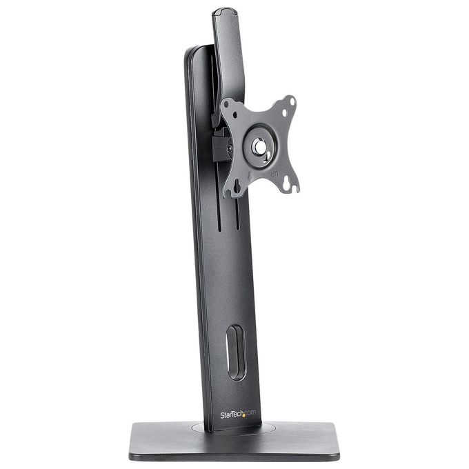StarTech.com FPPNEUSTND Supporto da Tavolo per Monitor Regolabile Altezza 265-415 mm Inclinazione -15° +15° Rotazione 180° VESA 75x75 100x100 mm colore Nero