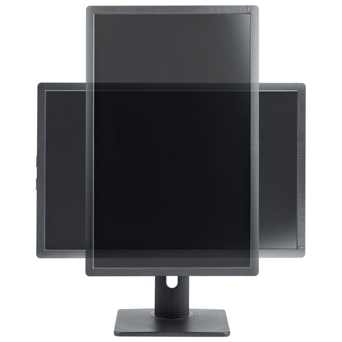 StarTech.com FPPNEUSTND Supporto da Tavolo per Monitor Regolabile Altezza 265-415 mm Inclinazione -15° +15° Rotazione 180° VESA 75x75 100x100 mm colore Nero