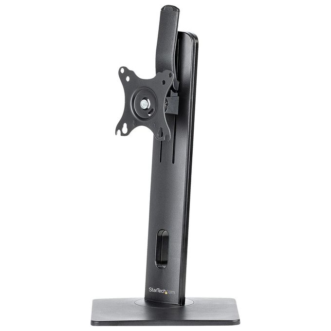 StarTech.com FPPNEUSTND Supporto da Tavolo per Monitor Regolabile Altezza 265-415 mm Inclinazione -15° +15° Rotazione 180° VESA 75x75 100x100 mm colore Nero