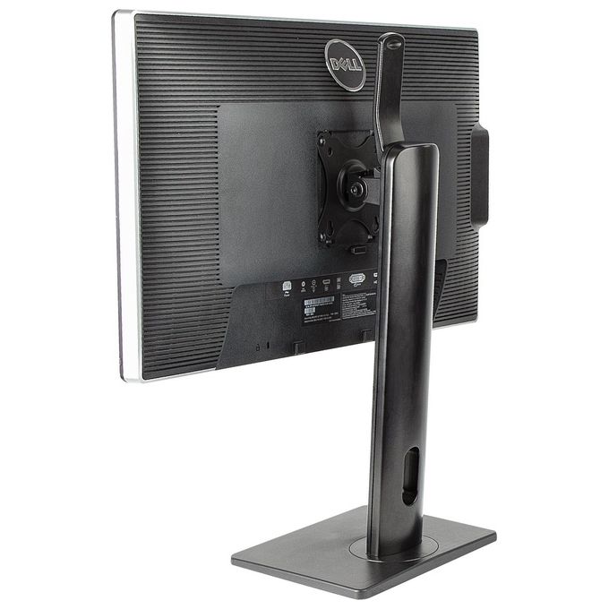 StarTech.com FPPNEUSTND Supporto da Tavolo per Monitor Regolabile Altezza 265-415 mm Inclinazione -15° +15° Rotazione 180° VESA 75x75 100x100 mm colore Nero