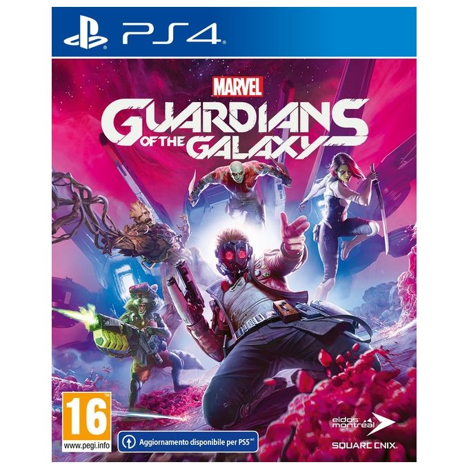 Square Enix Marvel's Guardians of the Galaxy Gioco PlayStation 4 Azione Avventura Singolo Giocatore PAL ITA