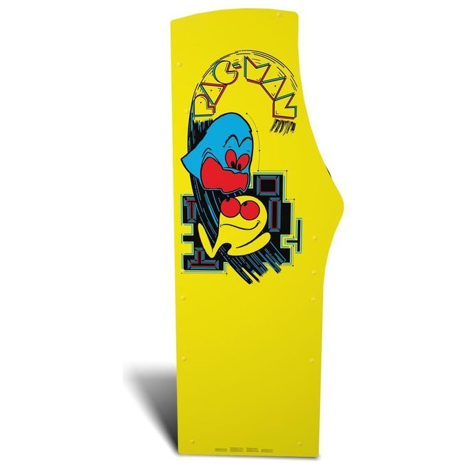Arcade1Up PAC-A-302111 Pac-Man Deluxe Cabinato Arcade Verticale 14 Giochi LCD 17'' Wi-Fi colore Giallo