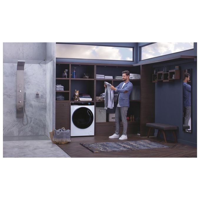 Haier HW150-BP14986EIT Lavatrice Caricamento frontale 15 kg 1400 Giri-min Bianco