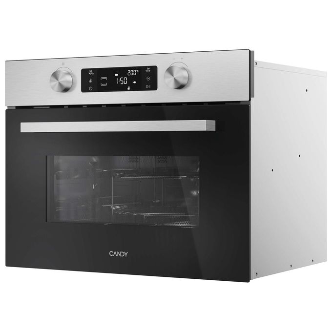 Candy 38900780 Wave 800 Forno a microonde combinato 44 L 900 W con grill e funzione di convezione (59.5x56.8x45.4 cm) colore Nero Acciaio inox