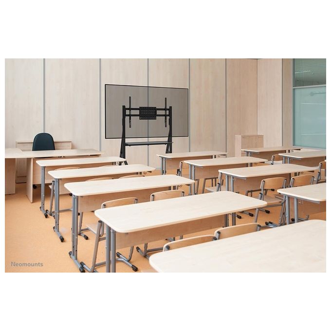 Neomounts FL50-525BL1 Move Go Supporto Monitor da Pavimento fino a 86'' 76 Kg VESA 900x600 mm colore Nero