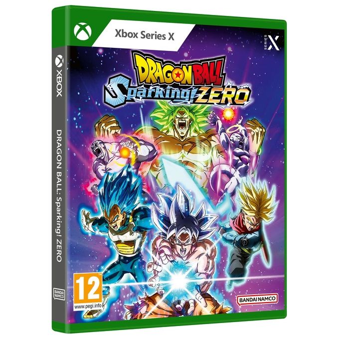 Bandai Namco 117315 Dragon Ball: Sparking! ZERO Videogioco per Xbox Series X Sottotitoli Italiano Genere Azione e Lotta colore Nero
