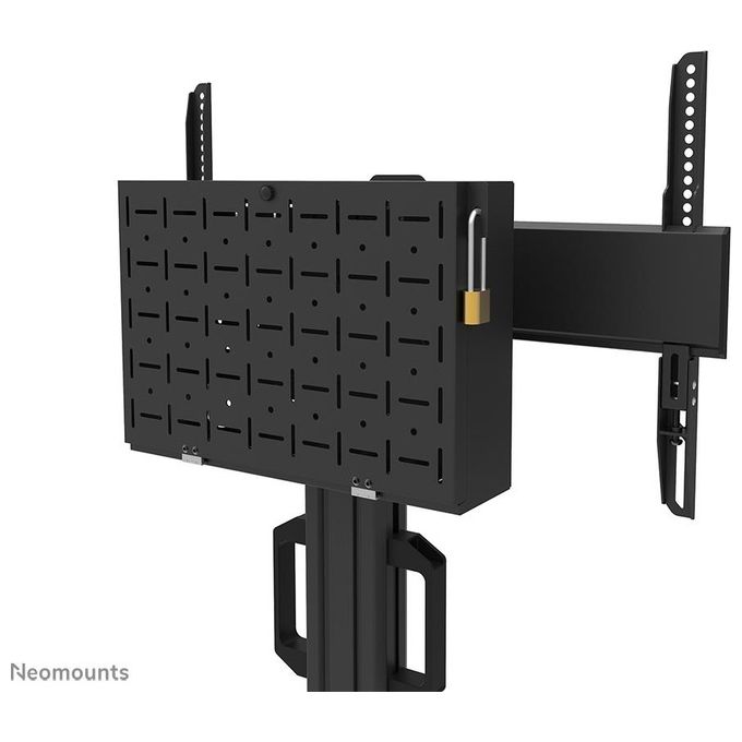 Neomounts FL50S-825BL1 MOVE Up Carrello TV Mobile 37'' 75'' 70 Kg Altezza Regolabile Certificato TÜV colore Nero
