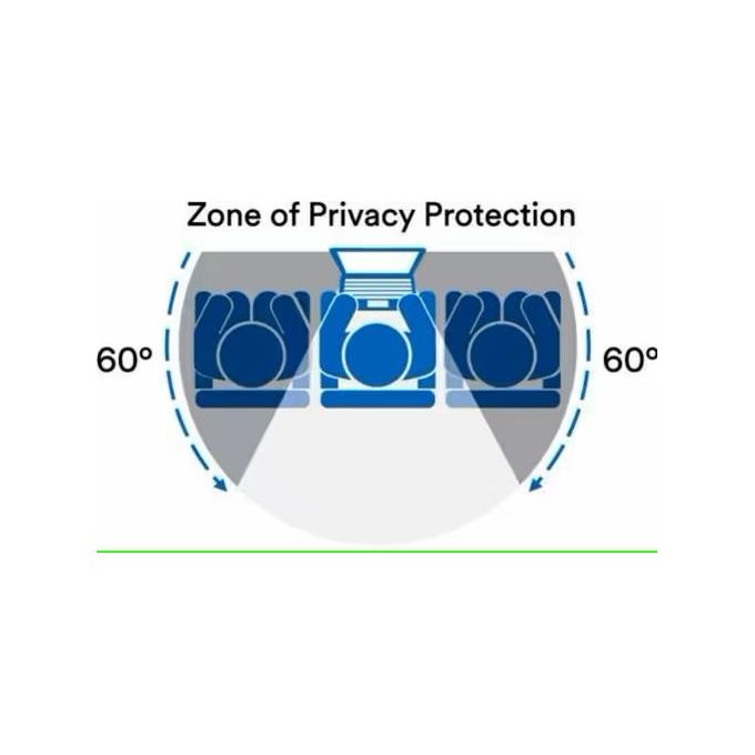 3M BPNAP007 Filtro per la Privacy Senza Bordo 15.3'' 16:10 Light Transmittance 85% Touch Compatibile Angolo di Visione 60° colore Nero