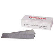Makita F-31902 Chiodi Brad 18Ga 1.2x32mm per Chiodatrice DBN500 DBN501 FN001G 5000 Pezzi colore Argento