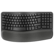 Logitech 920-012293 Wave Keys Tastiera Ergonomica Wireless Bluetooth QWERTY Layout Italiano Full-size Poggia Polso colore Grafite