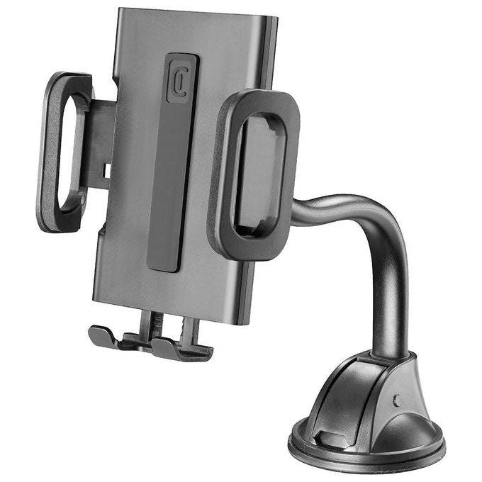 Cellular Line Hug Flexi Universal Supporto smartphone da auto con fissaggio a ventosa