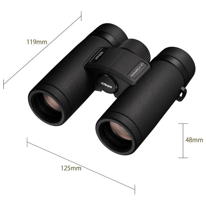 Nikon BAA901SA Monarch M7 Binocolo 10x30 con vetro ED impermeabile colore Nero