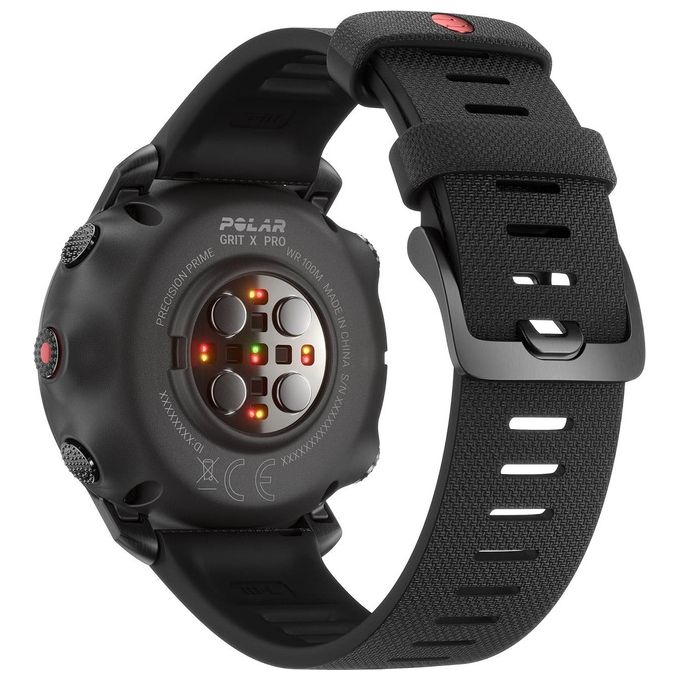 Polar 90085773 Grit X PRO Smartwatch Sportivo GPS Vetro Zaffiro Acciaio Inossidabile 47 mm colore Nero