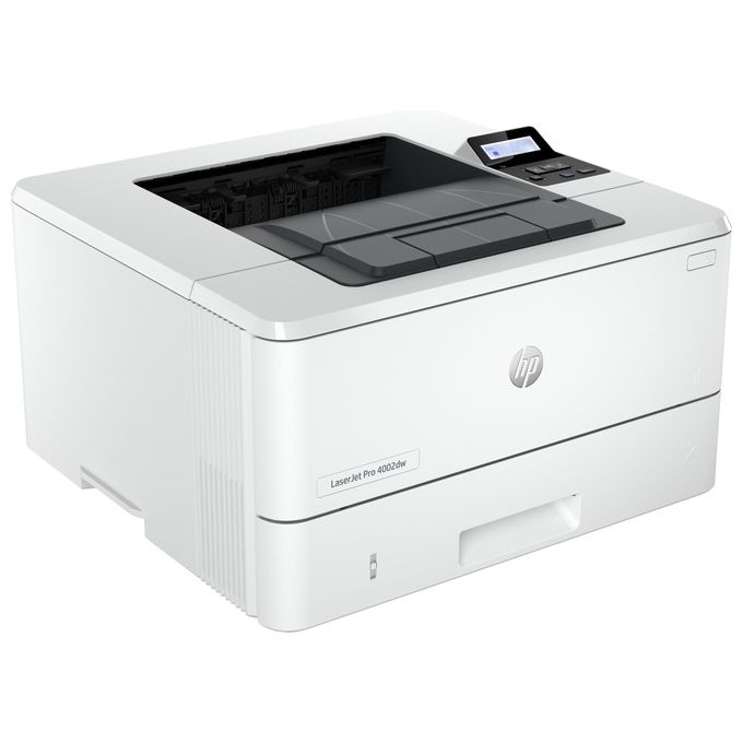 HP 2Z606F LaserJet Pro 4002dw Stampante Laser Singola Funzione A4 Monocromatica Fronte Retro 42 ppm 1200 dpi WiFi Gigabit Ethernet USB colore Bianco