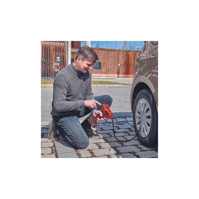 Einhell Compressore Power X-Change Ce Cc 18 Li Solo per Fai da Te e Progetti di Giardinaggio