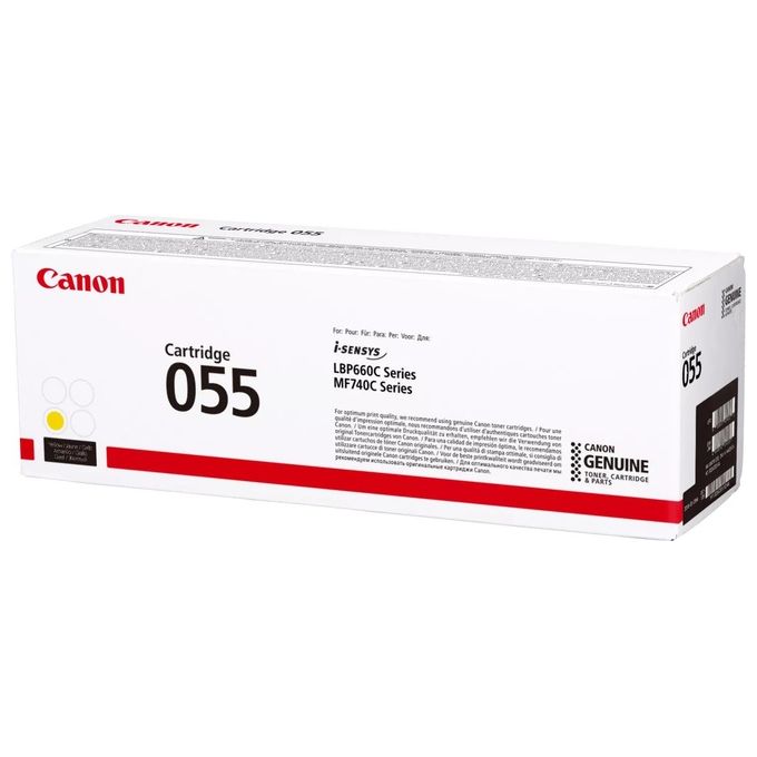 Canon 055 Y Toner Originale Giallo