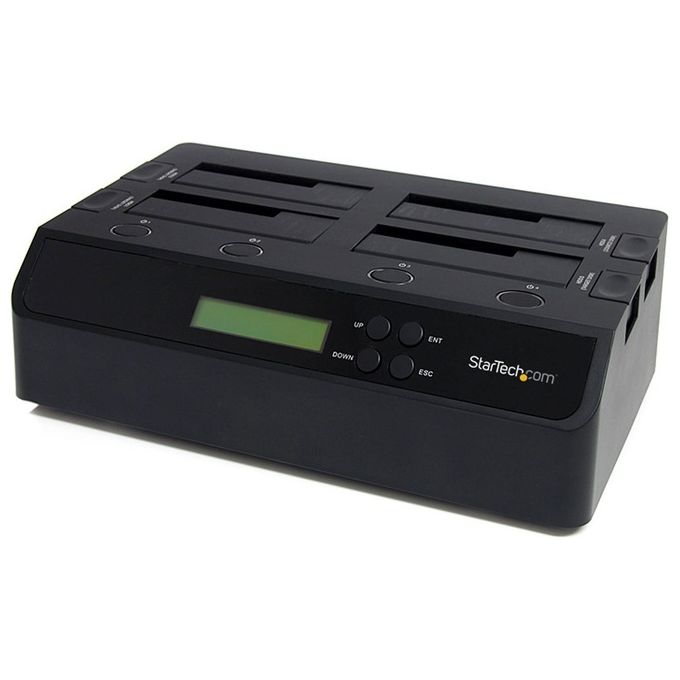 StarTech Dock duplicatore per dischi rigidi 1:3 indipendente eSATA USB 3.0 a SATA 4 alloggiamenti