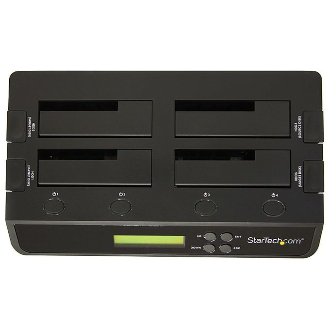 StarTech Dock duplicatore per dischi rigidi 1:3 indipendente eSATA USB 3.0 a SATA 4 alloggiamenti