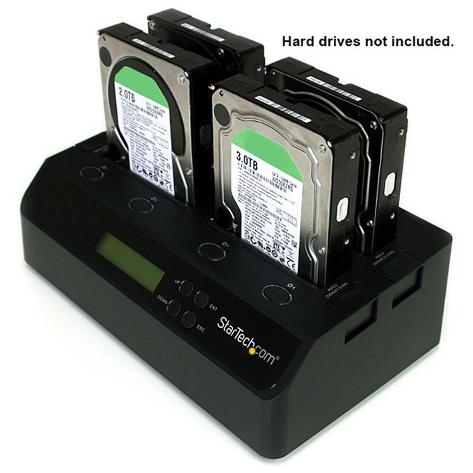 StarTech Dock duplicatore per dischi rigidi 1:3 indipendente eSATA USB 3.0 a SATA 4 alloggiamenti