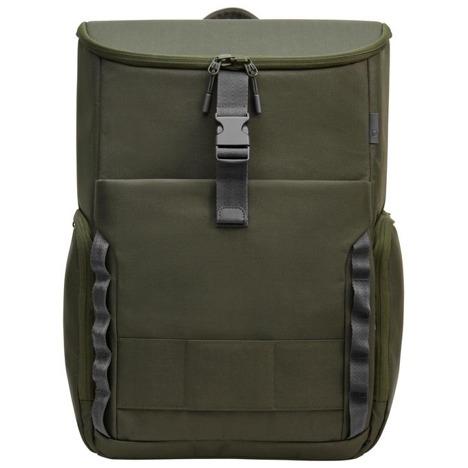 HP 9J4C1AA Zaino Modulare per Laptop 15.6'' 3 in 1 27L Resistente all'Acqua Tasca RFID colore Grigio Verde