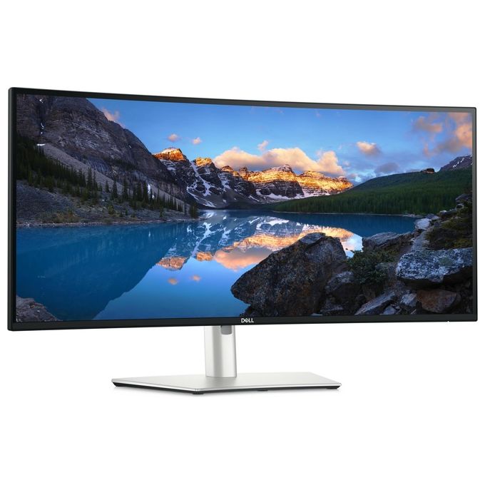 Dell U3425WE UltraSharp Monitor Curvo 34.1'' WQHD IPS Black 3440x1440 120Hz Thunderbolt 4 USB-C 90W colore Nero Argento