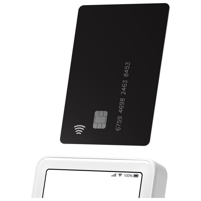 SumUp Solo POS Portatile Touchscreen Wi-Fi 4G SIM inclusa Pagamenti Contactless colore Bianco
