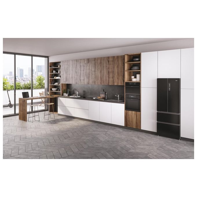 Haier HAISJ64MC Serie 2 Piano cottura induzione 59 cm 4 zone Touch Wi-Fi Bluetooth app hOn colore Nero