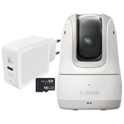 Canon 5591C003 PowerShot PX Fotocamera Compatta Autonoma 11,7 MP Zoom 3x Full HD Wi-Fi Bluetooth Kit Essenziale colore Bianco