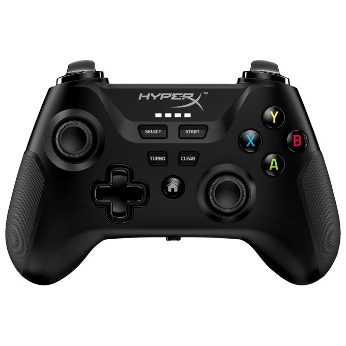 HyperX 516L8AA Clutch Controller Wireless Gamepad per Android e PC con Clip Mobile Batteria 600 mAh 19h colore Nero