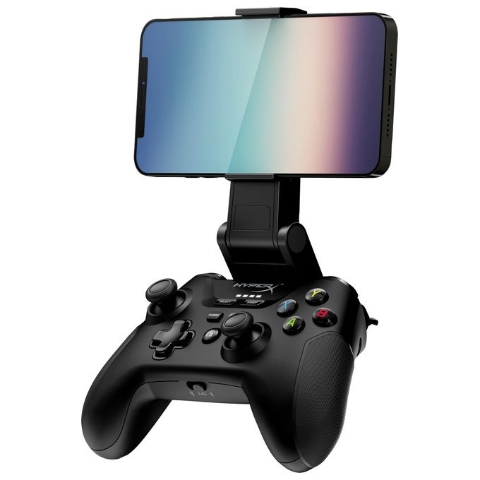 HyperX 516L8AA Clutch Controller Wireless Gamepad per Android e PC con Clip Mobile Batteria 600 mAh 19h colore Nero