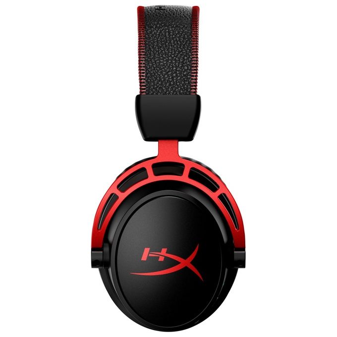HyperX 4P5D4AA Cloud Alpha Cuffie da Gaming Wireless 2.4 GHz con Autonomia 300 Ore DTS HeadphoneX Audio Colore Nero Rosso