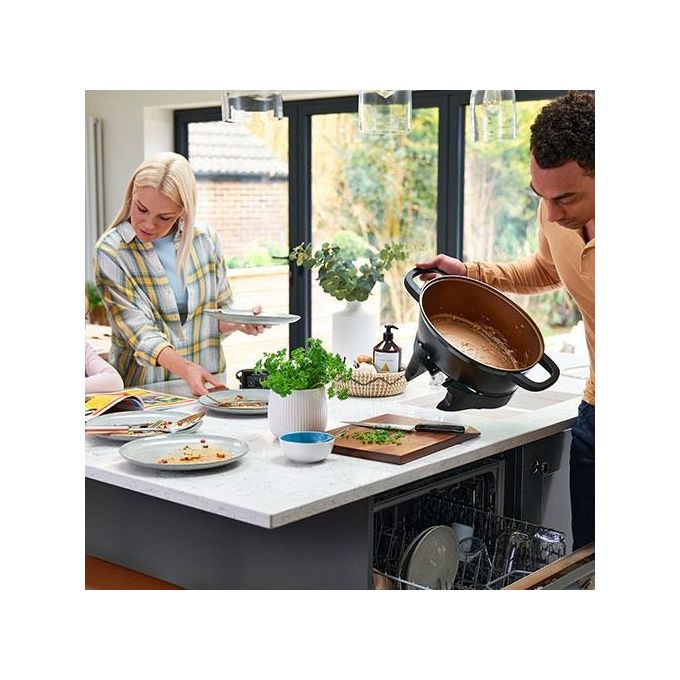 Russell Hobbs RH-MC-001 Good to Go Multicooker 6,5 L 750 W 8 Funzioni Cottura Display Digitale Ciotola Lavabile in Lavastoviglie colore Nero