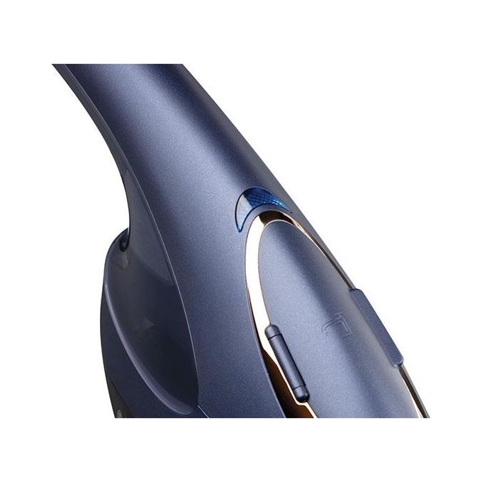 Russell Hobbs 28370-56 Steam Genie Ferro da Stiro Verticale 2in1 Spazzola Vapore 1700 W 0,15 L Piastra Ceramica colore Blu Oro