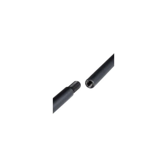 Walimex 17402 Barra di Contrappeso per Sfondi 280 cm Composta in 3 Pezzi con Livella a Bolla colore Nero